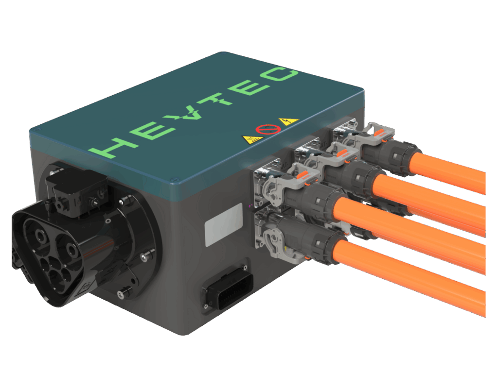 Megawatt charging for heavy machine